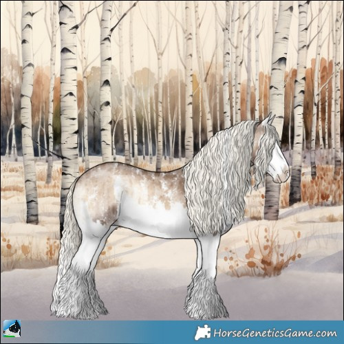 Horse Color:Liver Red Dun Onyx Mushroom Sabino Splash Brindle 