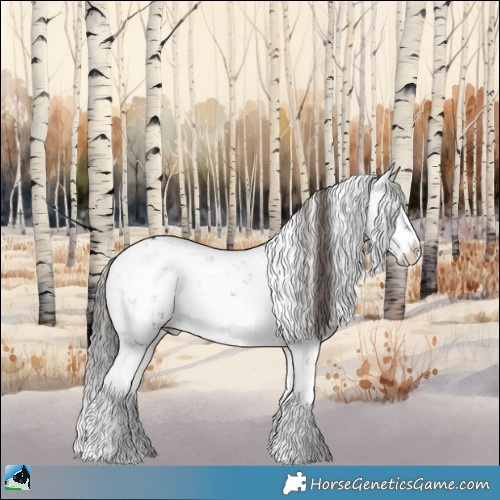 Horse Color:Liver Red Onyx Mushroom Sabino Brindle 