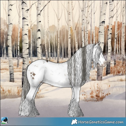 Horse Color:Liver Red Dun Mushroom Sabino Rabicano 