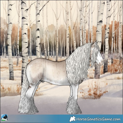 Horse Color:Liver Red Dun Onyx Mushroom Sabino Splash Rabicano Brindle 