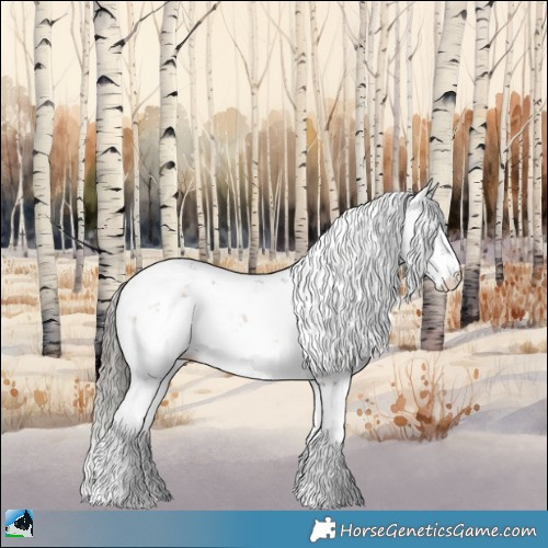 Horse Color:Liver Red Onyx Mushroom Sabino Rabicano Brindle 