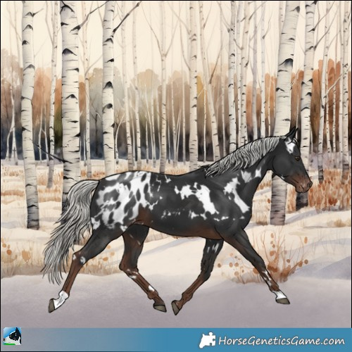 Horse Color:White Spotted Liver Chestnut Mushroom Blanket 