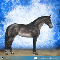 Horse Color:Platinum Brown 