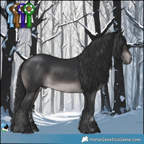 Horse Color:Platinum Brown 