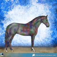 Horse Color:Nacre Black 