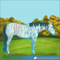 Horse Color:Thunderstruck Brown Ice 