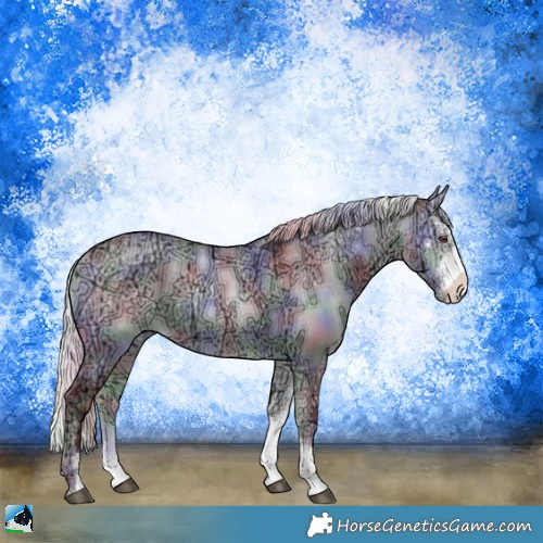 Horse Color:Nacre Chocolate Silver Bay Chinchilla Ice Onyx Sabino Rabicano 