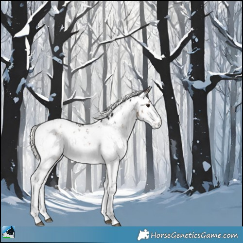 Horse Color:Liver Red Onyx Mushroom Sabino Rabicano 