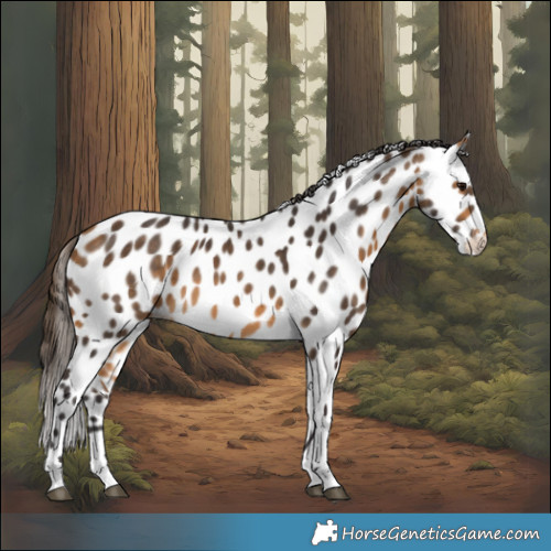 Horse Color:Buckskin Appaloosa 