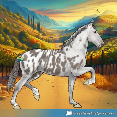 Horse Color:Grullo Blanket 