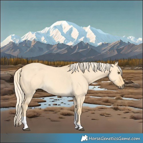 Horse Color:Palomino Dun Tobiano