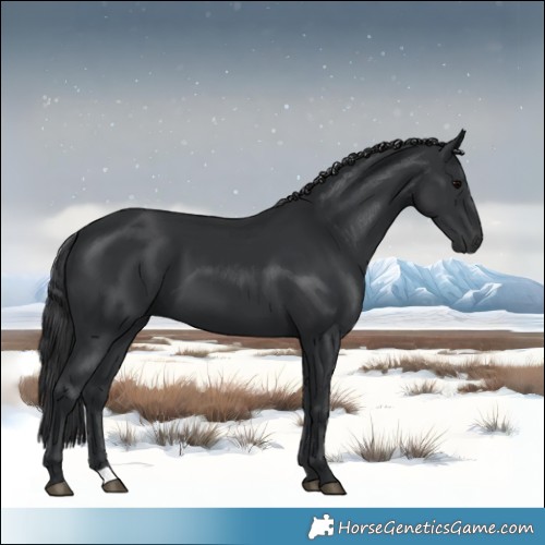 Horse Color:Black 