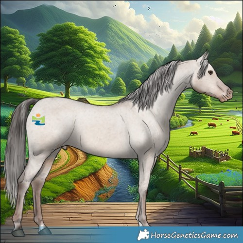 Horse Color:Liver Red Dun Appaloosa 