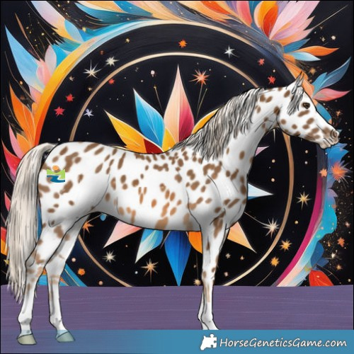 Horse Color:Chocolate Palomino Appaloosa 