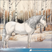 Horse Color:Silver Sable Cream Champagne Pearl Dun 