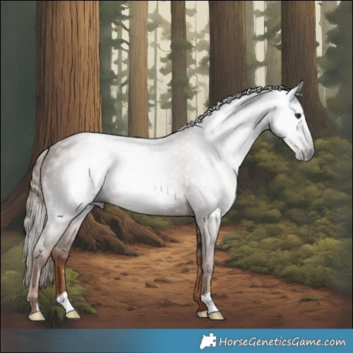 Horse Color:Gray Chestnut 
