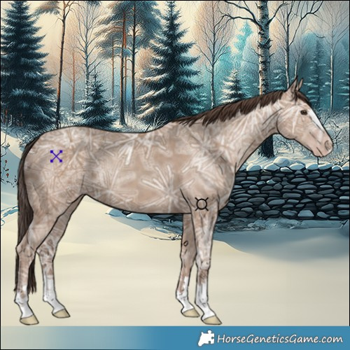 Horse Color:Classic Champagne Ice 