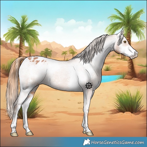 Horse Color:Chestnut Sabino Appaloosa 