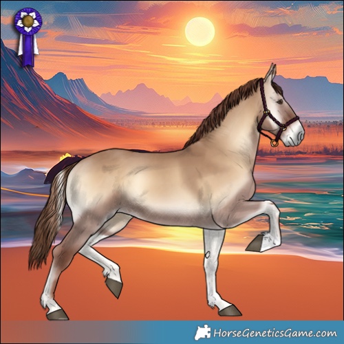 Horse Color:Red Dun Onyx 