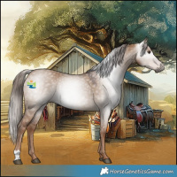 Horse Color:Gray Red Dun 