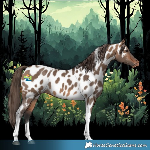 Horse Color:Bay Dun Tobiano Appaloosa Rabicano 