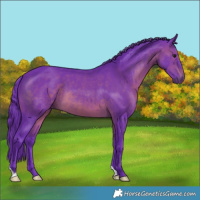 Horse Color:Watercolor Brown 