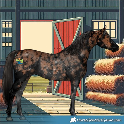 Horse Color:Void Bay Sabino 