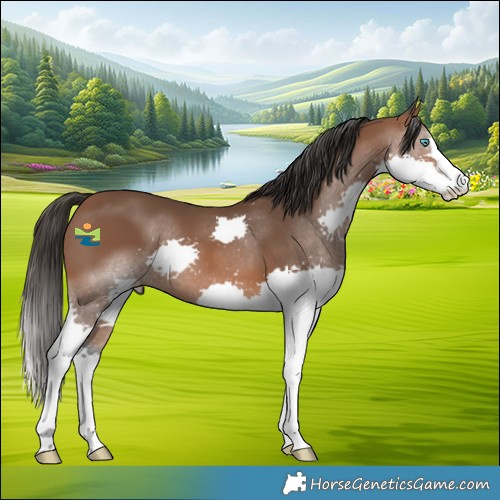 Horse Color:Bay Splash 