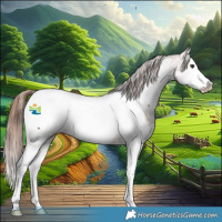Horse Color:Chestnut Splash Appaloosa 