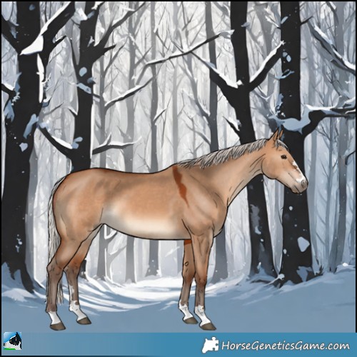 Horse Color:Silver Brown Dun