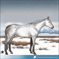Horse Color:Gray Bay 