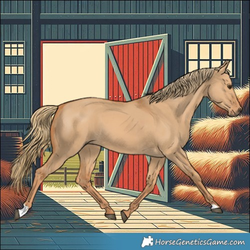 Horse Color:Red Dun 