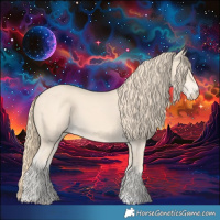 Horse Color:Perlino 