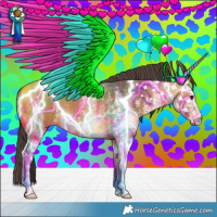 Horse Color:White Spotted Buckskin 