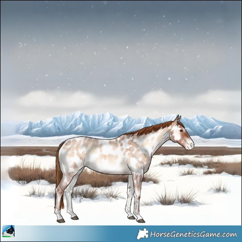 Horse Color:Red Onyx Roan Appaloosa