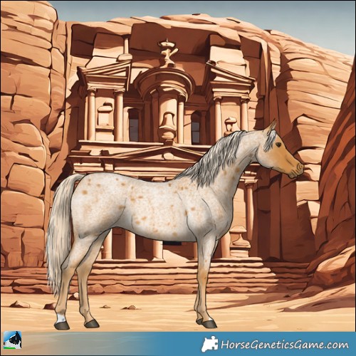 Horse Color:Palomino Roan 