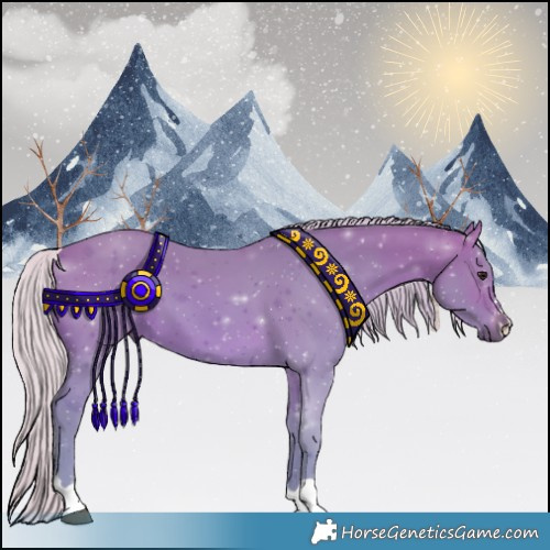 Horse Color:Watercolor Silver Brown 