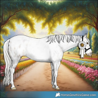 Horse Color:Silver Brown Dun Tobiano Appaloosa Rabicano