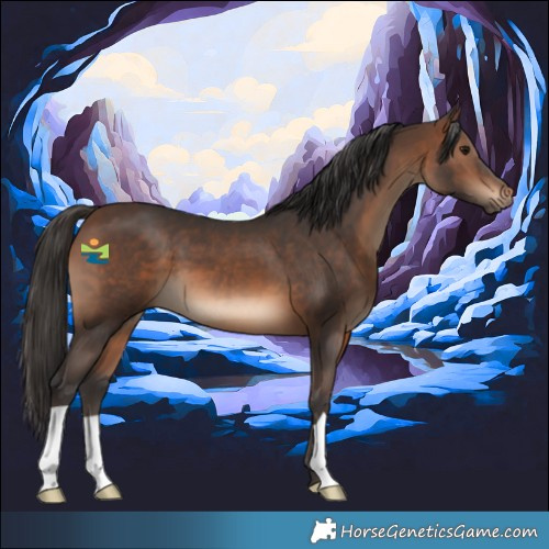 Horse Color:Brown 