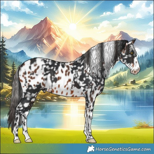 Horse Color:Brown Appaloosa  and Bay Appaloosa 