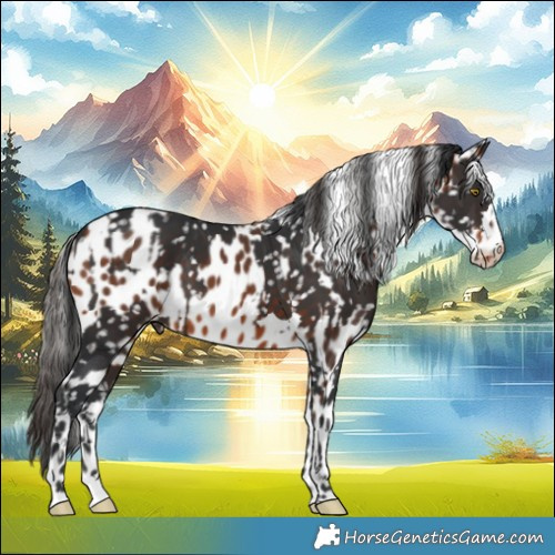 Horse Color:Brown Appaloosa  and Bay Appaloosa 