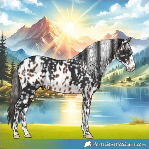 Horse Color:Brown Appaloosa  and Bay Appaloosa 