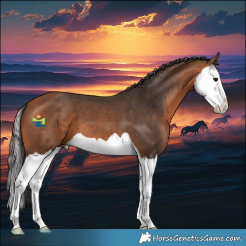 Horse Color:Bay Splash 