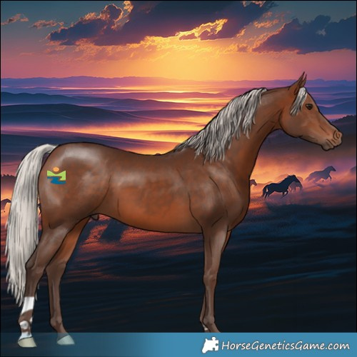 Horse Color:Silver Brown 