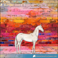 Horse Color:Silver Smoky Creme Dun 