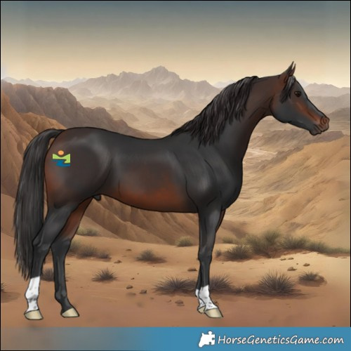 Horse Color:Brown 