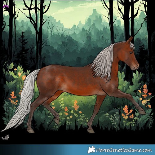 Horse Color:Silver Brown 