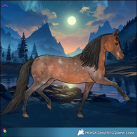 Horse Color:Brown 