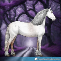 Horse Color:Gray Chestnut Tobiano Blanket 