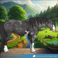 Horse Color:Smoky Black 